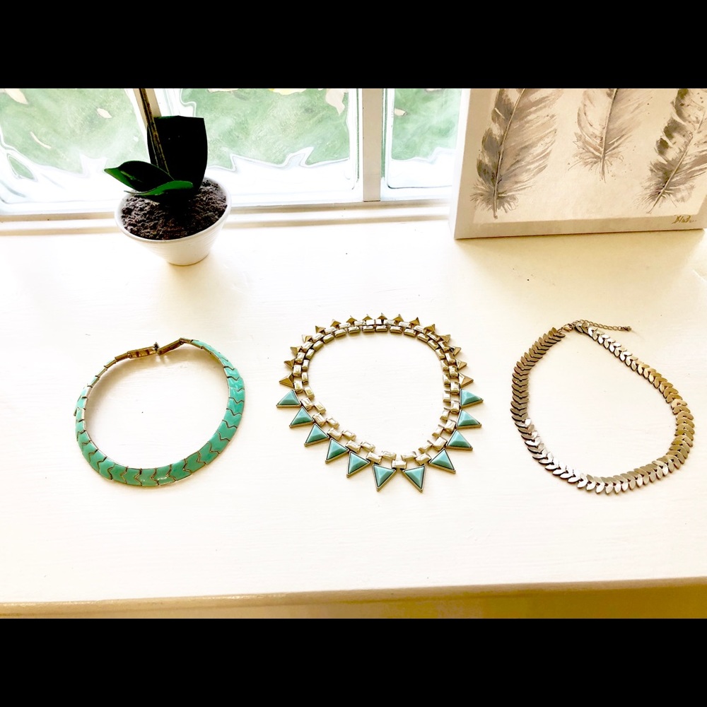 Bundle of necklaces, 3 for 12 or 5 each